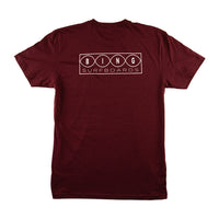 LINK UP Premium S/S T-shirt Maroon